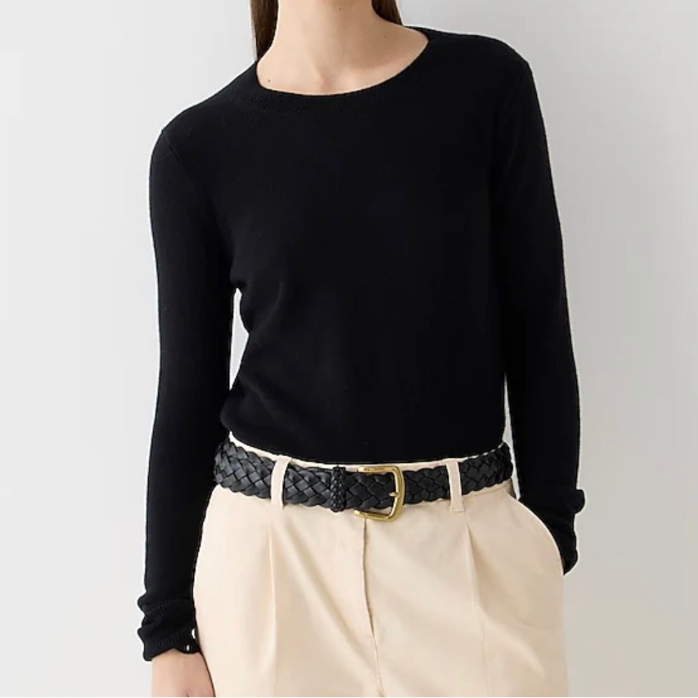 J Crew Cashmere slim fit crew neck size xl